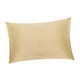 thumbnail image 1 of Funda de almohada de seda morera con cremallera en ambos lados, tamaño Queen champán, 1 of 8