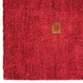 thumbnail image 2 of Rugsotic Carpets Handmade Rugs Hand Knotted Loom Rectangle 8'x10' Red Silk Mix for Indoor Use, 2 of 5
