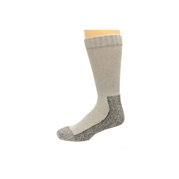 Lee Lee Men�s Steel Toe Crew Work Socks, 2 Pair, Grey
