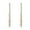 White, variant on 2-Pack Romantic Wedding Candles - 9.8" Long Taper Candles for Candlelight Dinner & Home Decor