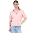 thumbnail image 1 of BLUSA PARA MUJER QUARRY CASUAL CUELLO ITALIANO, 1 of 4