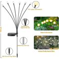 thumbnail image 2 of Waterproof Outdoor Solar Lights - 2 Pack Y, 2 of 5