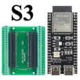 thumbnail image 1 of ESP32 S3 Development Boards with Expansion Adapter Kit 24G Wifi BT Module ESP32-S3-WROOM-1 N8R2 N16R8 44Pin Type-C ESP32-S3, 1 of 5