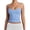 Sky Blue, variant on Voska Women's Basic Double Lined Scoop Neck Tank Tops Summer Cami Top | Adjustable Spaghetti Strap,Soft Skin Stretch,Slim Fit for Everyday Wear Black L