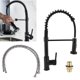 thumbnail image 5 of Water Tap, G1/2 Faucet Flexible Detachable With Pull Down Nozzle For Bathroom For Kitchen For Home, 5 of 8