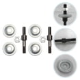 thumbnail image 1 of RUNROTOO 2 Sets of Rotary Polishing Kit Steel Polishing Tool Set for Daily Maintenance Use, 1 of 8