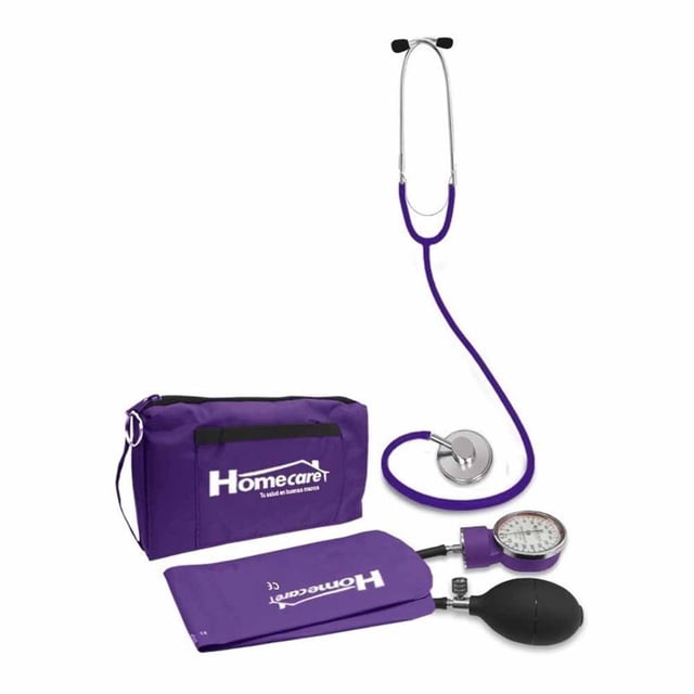 Kit Baumanómetro Estetoscopio Simple Homecare dmh2000mor