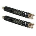thumbnail image 3 of Amortiguador De Motocicleta, Amortiguador Trasero Resistente Al óxido, Duradero, Profesional, 335 Mm, aleación De Metal Negro Para Scooter GY6 125 150, 3 of 7