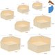 thumbnail image 2 of Wooden Hexagon Floating Shelves with Backs, Set of 7, Unfinished for Crafts and DIY Wall Décor: Modern, Geometric, Rustic, or Honeycomb, by, 2 of 5