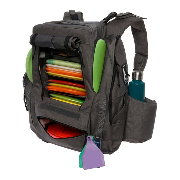 Fusion Pro 25 Disc Capacity Disc Golf Frisbee Backpack Bag w/ BuiltIn Seat