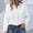 A6_White, variant on Womens Gauze Shirts Button Down Dressy Casual Tops Plain Shirts Camping Clothes Loose Fit Short Sleeve Collared Shirt Casual Flowy Summer Tops Muslin Button Down Shirt Plain Tshirts Sky Blue L