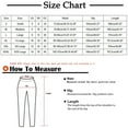 thumbnail image 3 of JUNWELL Linen Pants For Women High Waisted Pants Drawstring Elastic Business Casual Pants Work Pants Paper Bag Pants Loose Flowy Dress Pants Comfy Trousers Straight Pants With Pockets, 3 of 6