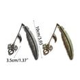 thumbnail image 4 of Zeiwohndc Cute Luminous Retro Metal Feather Bookmarks Flying Dragon Pendant Book Marks, 4 of 11