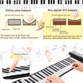 thumbnail image 4 of KAIYANG Roll Up Piano Keyboard 61 Keys Hand Rolled Portable Piano, 4 of 5