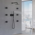 thumbnail image 3 of ANGELES HOME Shower System with Body Jets,10 Inch Rain Shower Head with 6 Body Spray Jets and Handheld Shower, Wall Mounted Shower Faucet Set, Rough-in Mixer Valve and Trim Included, 3 of 12