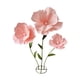 thumbnail image 1 of Flores gigantes para decoración de bodas, flores artificiales grandes con base de pie. Rosa, 1 of 9