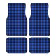 thumbnail image 1 of Fotbe Buffalo Plaid Blue Black Juego de 4 Tapetes para Auto con Estampado – Alfombrillas de Goma Reforzada, Diseño Antideslizante, Protección para Todo el Año – Vehículos, Autos, Camionetas y SUVs, 1 of 7