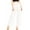 Off White, variant on Apparel Women's Juniors Wide Leg Spring Linen Pants (L, Rose)