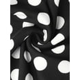 thumbnail image 5 of INSPIRE CHIC Women's Dress Polka Dot Tank Sleeveless A-Line Sundress Black S, 5 of 6