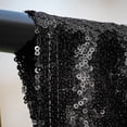thumbnail image 3 of JYFLZQ Black Sequin Backdrop Curtain 8ft x 8ft Glitter Photo Booth Backdrops for Party, 3 of 6
