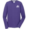 thumbnail image 1 of Gravity Outdoor Co. Performance Long Sleeve Shirt - Purple - White Logo - XL, 1 of 2