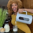 thumbnail image 4 of Home Improvement Machine Nut Milk Maker Machine 33oz Soymilk Oat Almond Milk Maker Machine 8 In 1 Automatic Nut Milk Maker Milk Machine No Straining Food Blender, 4 of 8