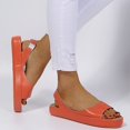 thumbnail image 4 of Sandalias cómodas para mujer, zapatos Retro de tacón bajo con punta abierta, moda de verano, 2021, 4 of 5