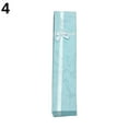 thumbnail image 5 of NUZYZ 1 Pc Elegant Bowknot Long Necklace Bracelet Display Storage Case Jewelry Gift Box, 5 of 8