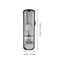 thumbnail image 3 of 1Pc Mechanical Metronome Universal Mini Metronome for Piano Guitar (Mahogany), 3 of 7