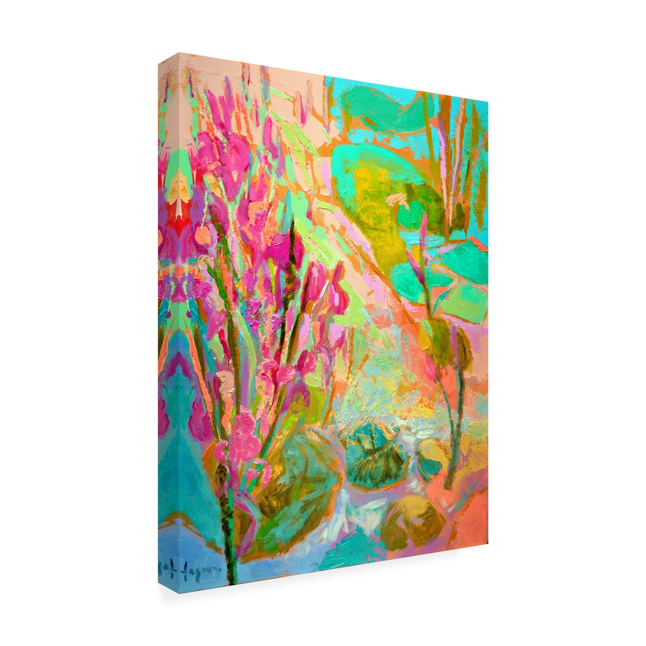 Canvas Wall Art - Dorothy Fagan 'Ponfofmyownii' Wall Art for Living Room, Bedroom, or Office D?cor by Trademark Fine Art - 35 x 47 Inches
