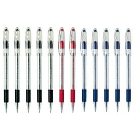 SIPLIV Lot De 12 Stylos à Bille Rétractables à Encre Gel Pour Bureau, Papeterie, Décoration D'intérieur, Cadeau De Fête – Noël A