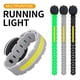 thumbnail image 3 of Luz de Brazo para Correr con Bandas Reflectantes COB, 3 Modos de Luz de Advertencia para Corredores Nocturnos, Trotar y Caminar A, 3 of 8