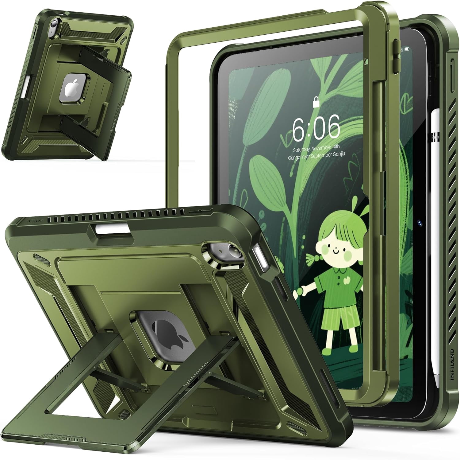 Pelican 1065-005-110 i1065 HardBack Case with Insert for iPad
