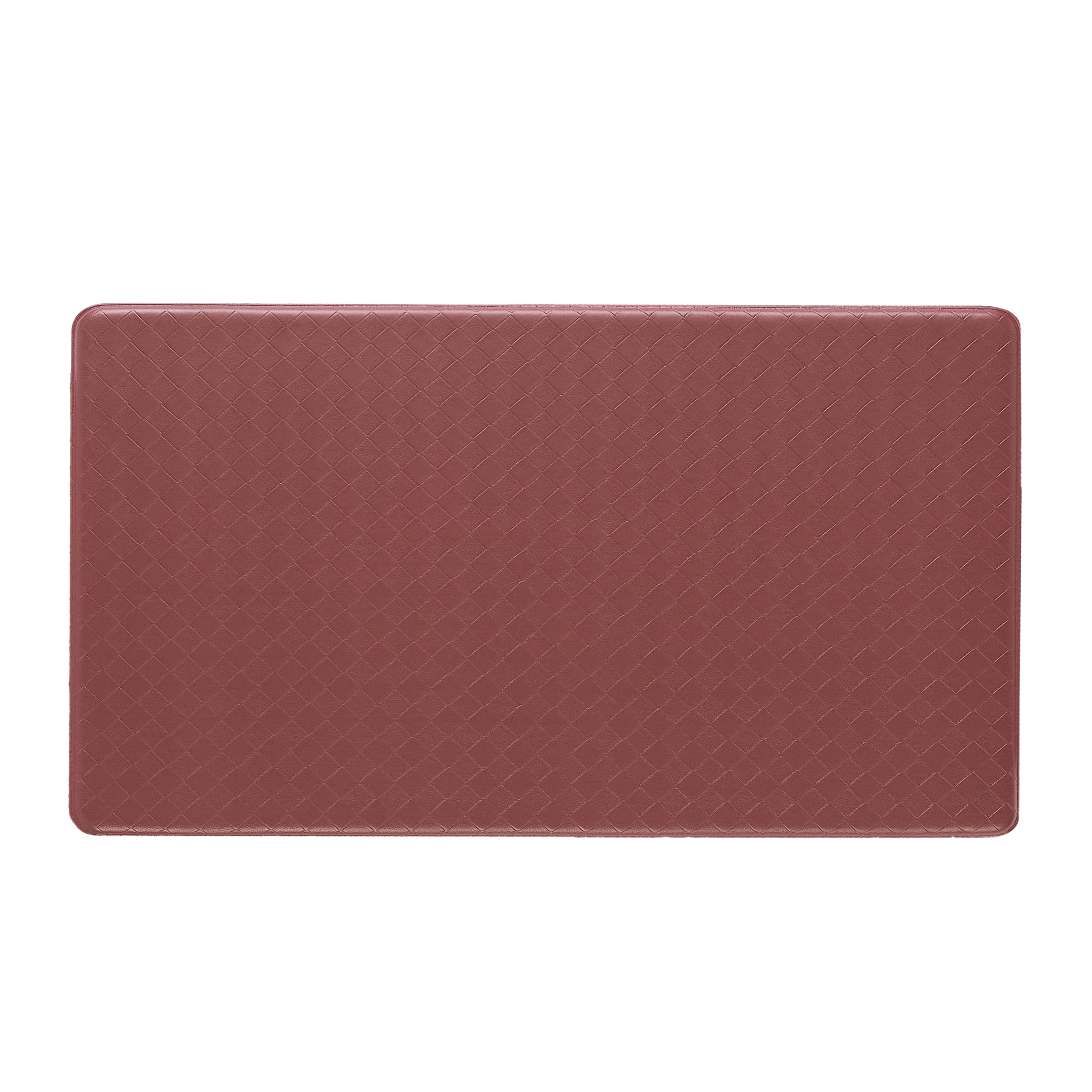 AntiFatigue Kitchen Mat, Red, Playa Basketweave by Chef Gear, 17.5 in