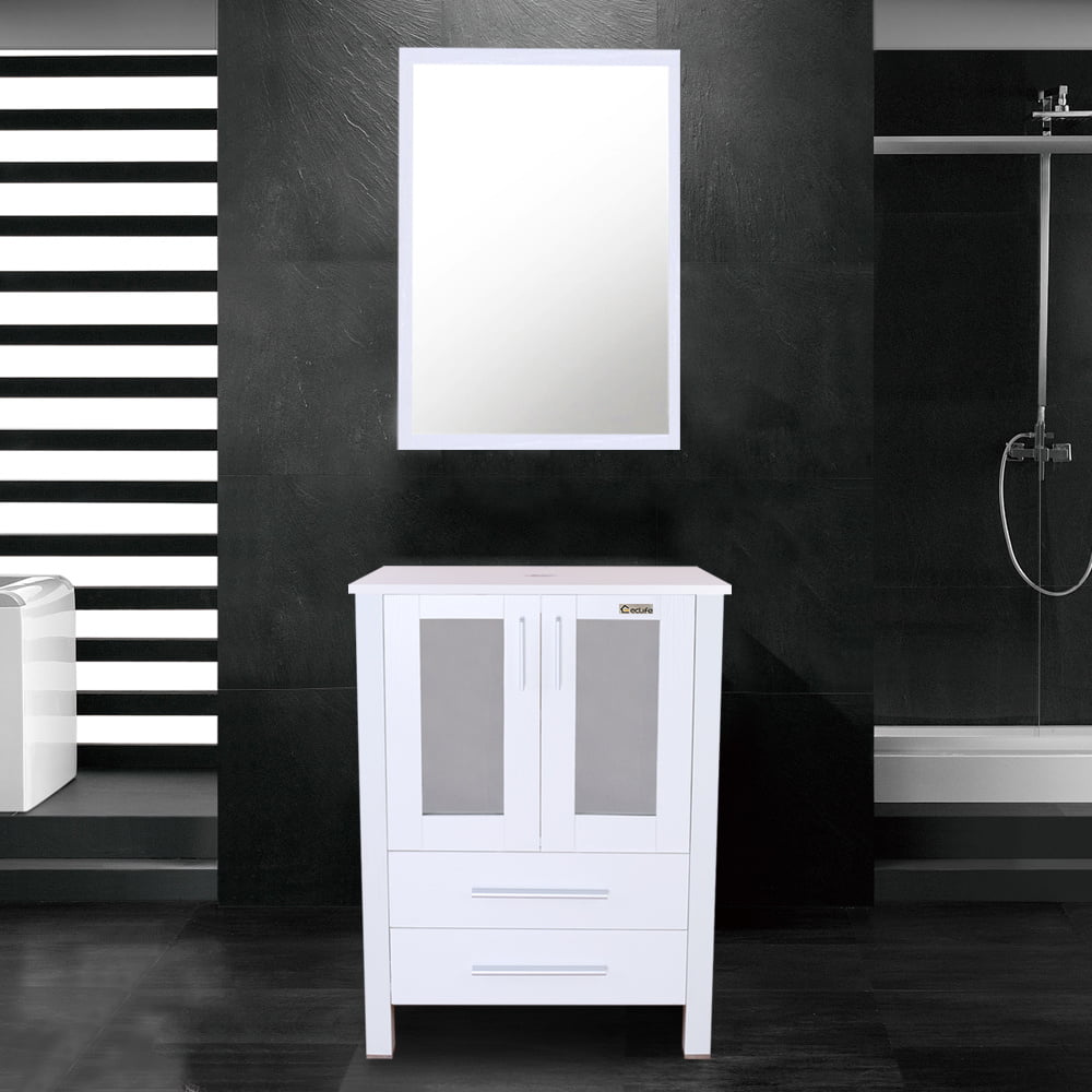Karton Republic ROTHENBURG 42” Charcoal Free Standing Modern Bathroom Vanity
