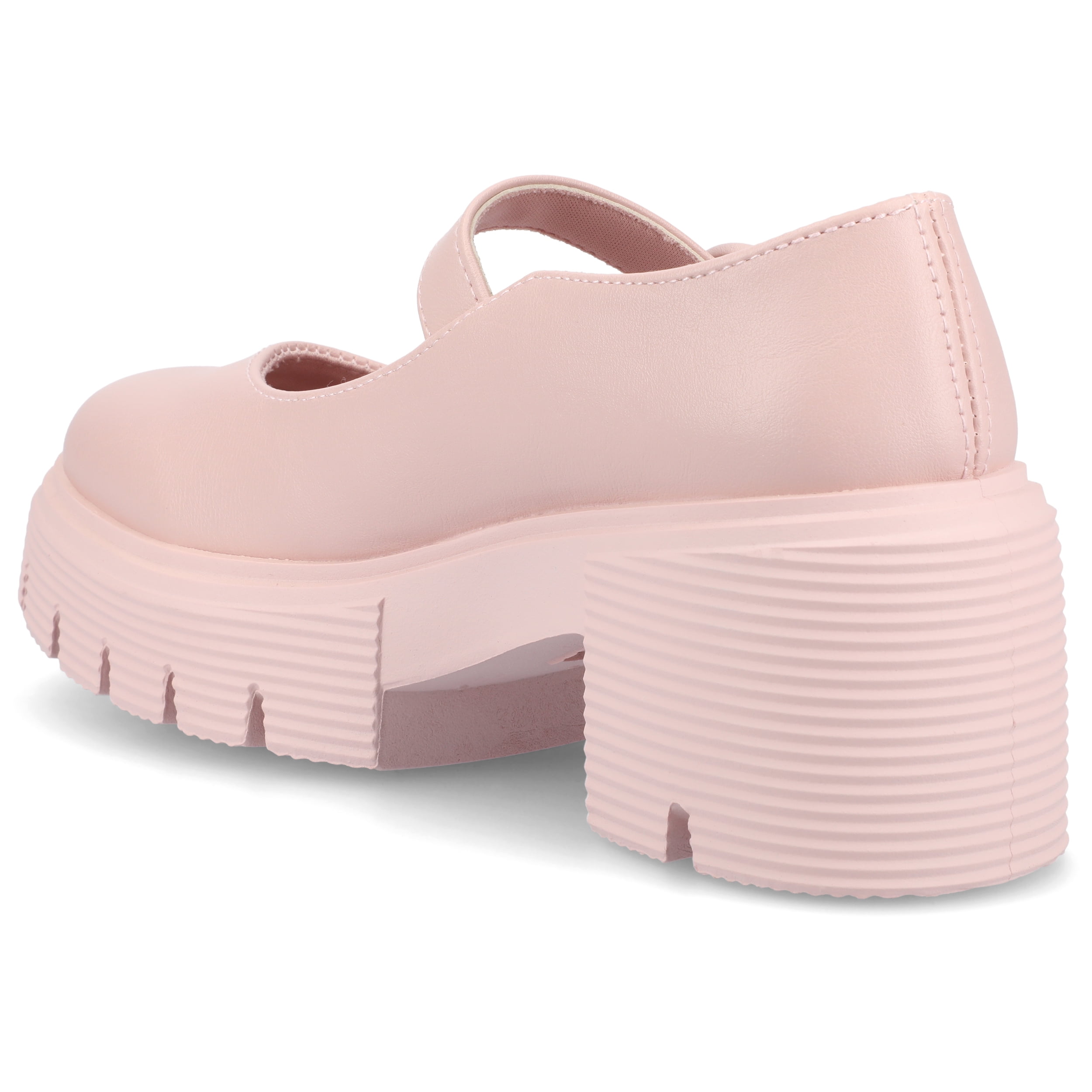 Journee Womens Zarynn Treaded Outsole Platform Mary Jane