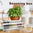 thumbnail image 3 of Kearding Paquete de 4 botes de pimienta Cajas de condimentos Contenedor de botella de condimento Home Cafe Party Accesorio de cocina Suministros Organizadores de utensilios de cocina, 3 of 6