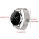 thumbnail image 2 of K88H Smart Watch Ritmo cardíaco Bluetooth Remote Smartwatch Impermeable Fitness Sports Activity Tracker, Silver Steel seitruly EL1399-02, 2 of 2