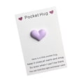 thumbnail image 2 of Heart-Shaped Pocket Hugs - Pocket Blessing Message Card, Pocket Hug Penguin with Greeting Cards, Pocket Hug Token A Little Pocket Hug Gifts(1pc), 2 of 6