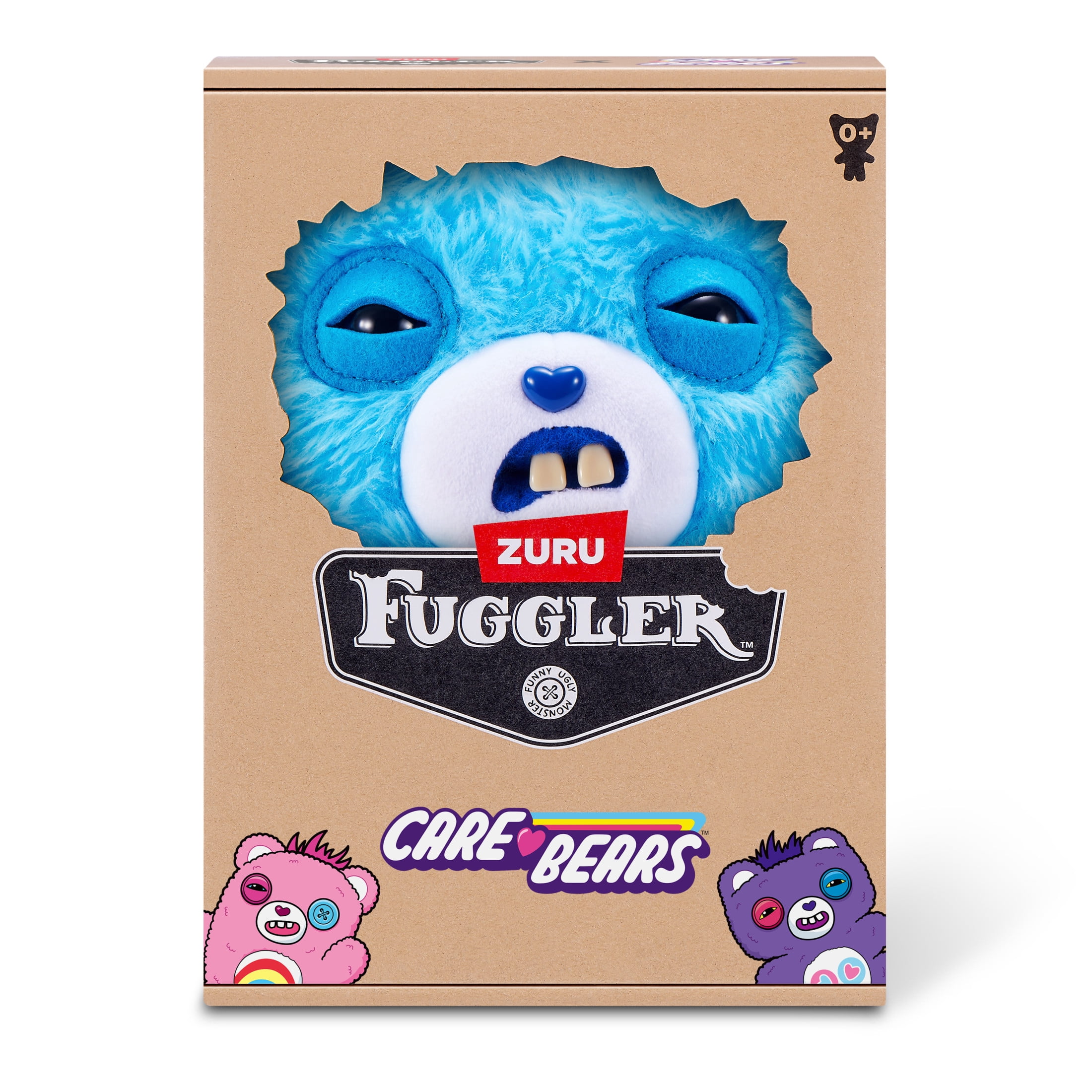 Fuggler, Care Bears 9 inch Plush, Grumpy Bear, Funny Ugly Monster