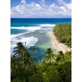 thumbnail image 2 of Kee Beach from Kalalau Wall Mural by Wallmonkeys Peel and Stick Graphic (18 in H x 14 in W) WM77469, 2 of 4
