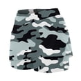 thumbnail image 4 of ibiyuan Knee Length Skirts For Women Short Skirts For Women Casual Printed Tennis Skirt with Pockets for Yoga Sports and Wear, 4 of 6