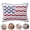 Patriotic Pillow-1PC, variant on Bow Flag 4th of July Decorative Pillow, Red White and Blue Patriotic Pillows, 19.5" X 14" USA Throw Pillows for Couch, Living Room, Bed, Outdoor