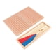 thumbnail image 1 of Tablero de tiras de resta de suma, juguetes de matemáticas Montessori, Material didáctico, tablero de resta de madera, 1 of 9