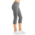 thumbnail image 3 of Athletic Works Women's Core Active Yoga Capri Pants, Sizes S-3XL, 3 of 4