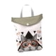 thumbnail image 2 of Bolsa para pañales, bolsa húmeda, bolsa de viaje, impermeable, portátil, bolsa organizadora de pañales, bolsa de pañales de tela para bebé para piezas gato 25x30cm, 2 of 8