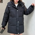 Black and Friday Clearance under 10 Fayshow0 Ladies Coats with Hood