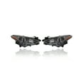 thumbnail image 1 of Headlight Assembly - Cooling Direct Fit/For BPW1510K0, BPW9510L0A 14-16 Mazda Mazda3 Hatchback, 14-16 Sedan - Halogen (Pair, Left Driver + Right Passenger Set) CAPA, 1 of 2