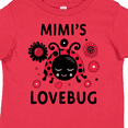 thumbnail image 4 of Inktastic Valentine's Day Mimi's Lovebug Boys or Girls Toddler T-Shirt, 4 of 5