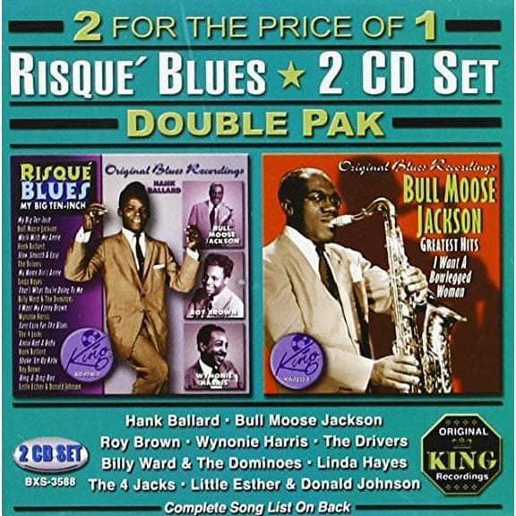 Various Artists - Risque Blues Double Pak / Various - Music & Performance - CD